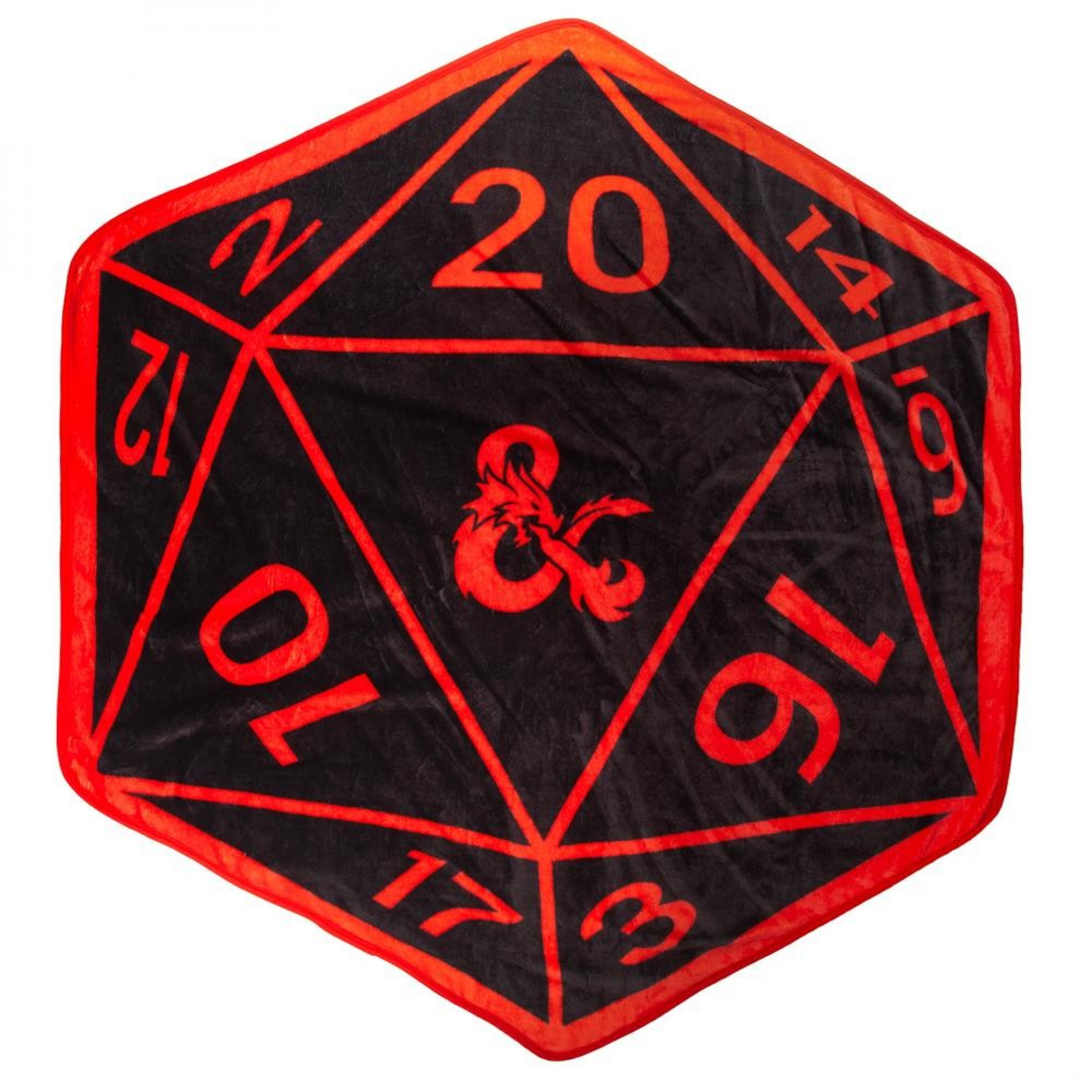 Dungeons & Dragons Dice Shaped Throw